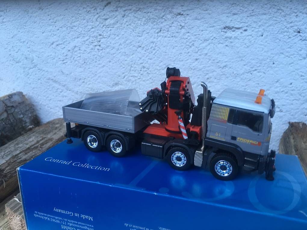 Conrad Modellbausätze & Standmodelle: MAN Friderici Conrad 1:50 – Neu und originalverpackt aus Lessoc von beletteman 3