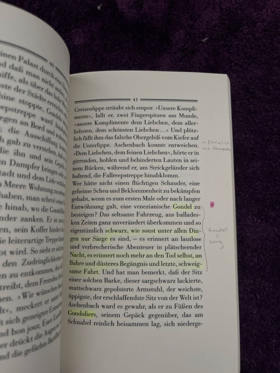 Libri: Der Tod in Venedig von Thomas Mann – Usato da Seuzach venduto da i_22 2