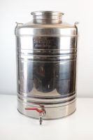 Sansone 50L Edelstahlbehälter INOX 18/10 mit Zapfhahn