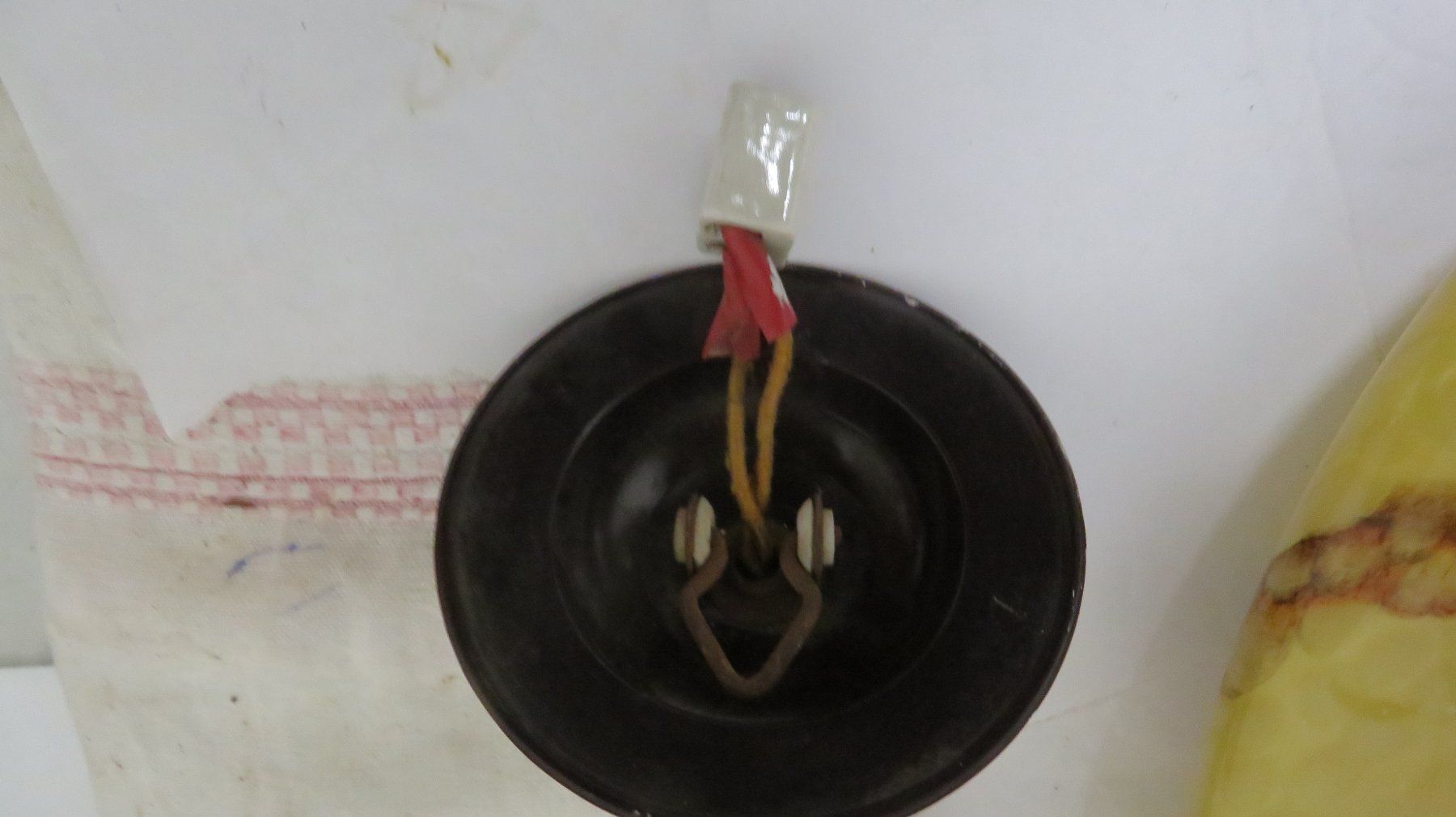 Lampade: Deckenlampe antik Lampenschirm marmoriert – Usato da Wetzikon ZH venduto da morda1954 5