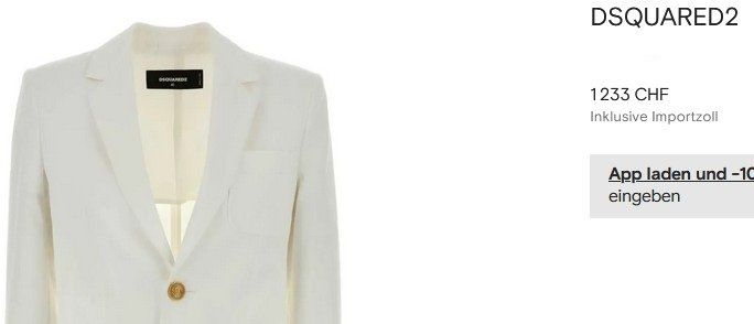 Dsquared2 Giacche: Dsquared2 Blazer   44 ( S) – Usato da Collonges venduto da arashee 4