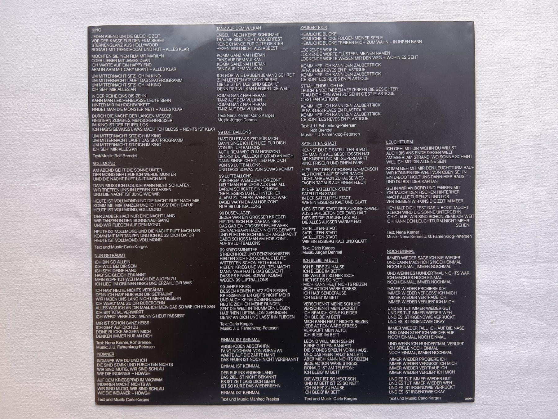 Dischi in vinile: LP Nena, CBS 25 264, 1983 – Usato da Zürich venduto da 41n1a21ll1A 3