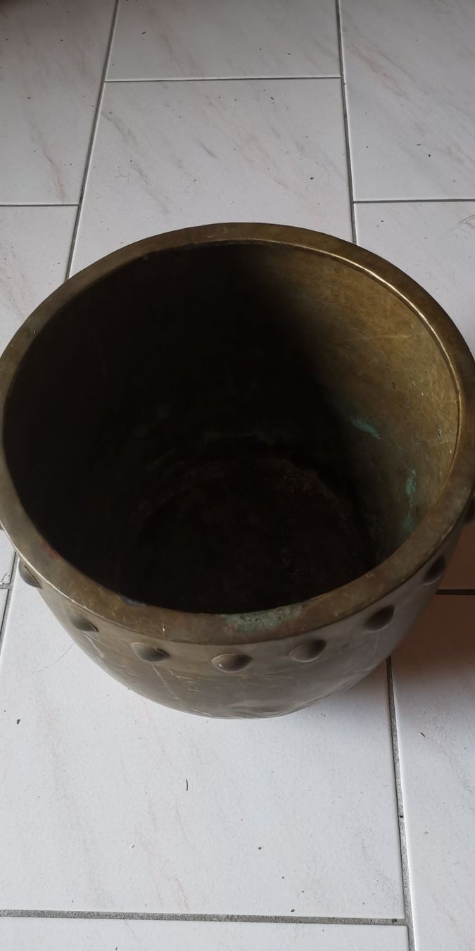 Casseroles: Messing Topf und Unterteller – D'occasion à Hausen AG par inf_c5y7 2