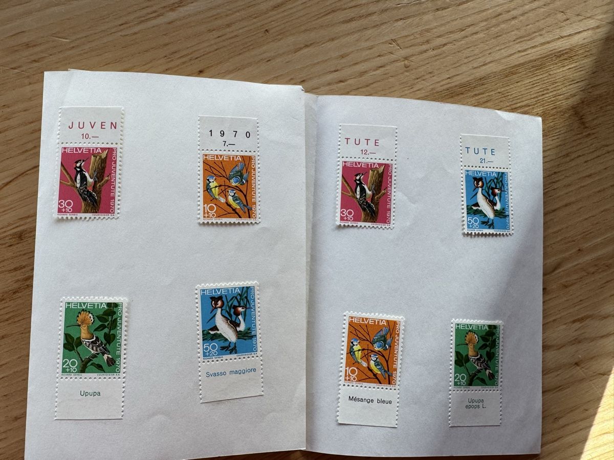 Tous les timbres: Briefmarken Pro Juventute – Neuf avec emballage d'origine à Sternenberg par sylvia.beutler