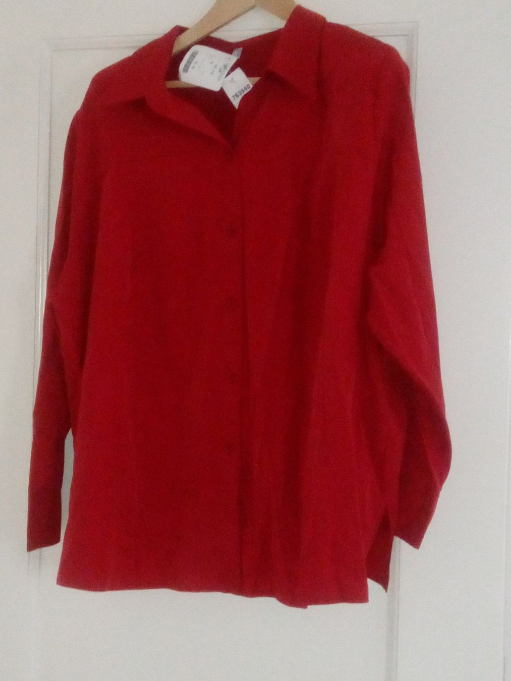 Camicette: Bordeaux-rote, elegante Bluse Groesse: 56 – Nuovo e nell'imballaggio originale da Zürich venduto da Mitzi6