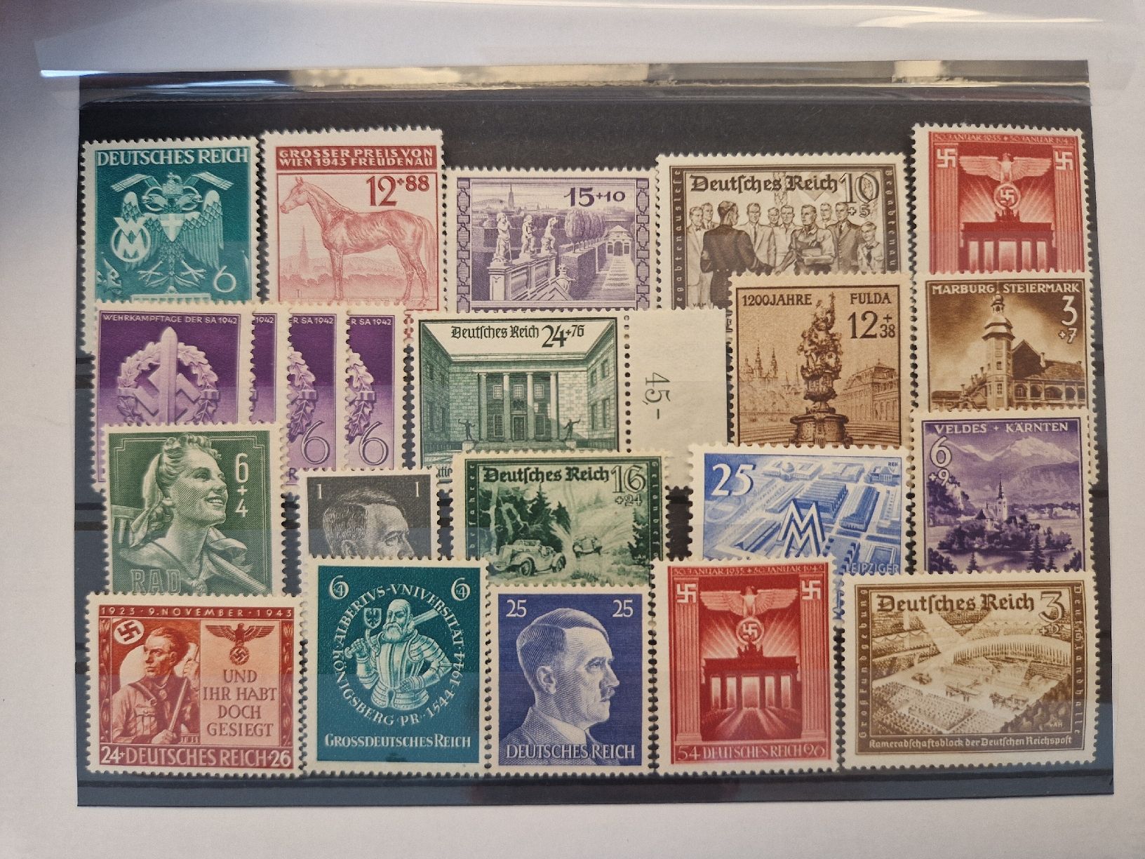 Tutti i francobolli: Deutsches Reich Briefmarken – Nuovo (secondo la descrizione) da St. Gallen venduto da Enrico_SG