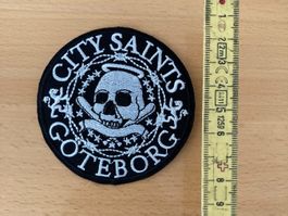 City Saints Patch Sticker Aufnäher Metal Rock Band