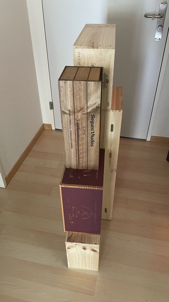 Scaffali: Weinkisten Gestell – Usato da Rotkreuz venduto da midi84 4