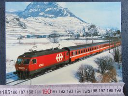 BAHN SCHWEIZ SBB INTERCITY " LUTETIA " Re4/4 ST.LEONARD VSAK