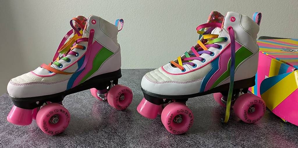 Inline-Skating & Rollschuhe: Retro-Rollschuh Rio Roller Grosse 38 mit OVP! – Gebraucht aus Malters von Oflat