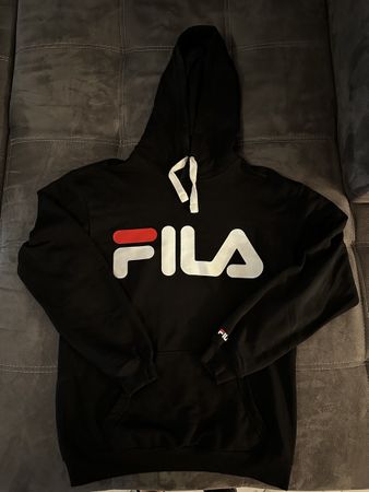 Schwarzer Fila Kapuzenpullover Grösse S