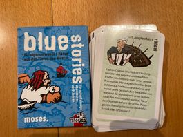 Kartenspiel/Rätselspass "Blue stories", ab 8 J.
