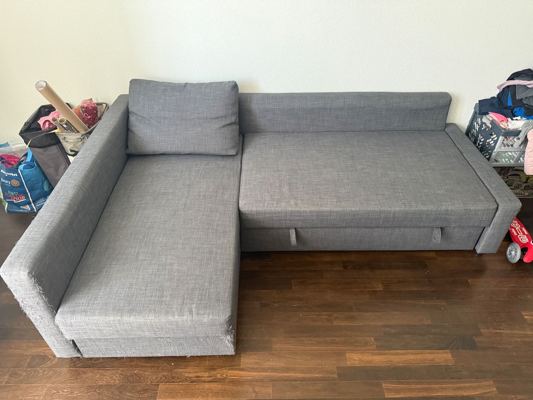 Ikea Sofas: Ikea Bettsofa Grau 215x78x65cm gebraucht – Gebraucht aus Wallisellen von Hiltianer0