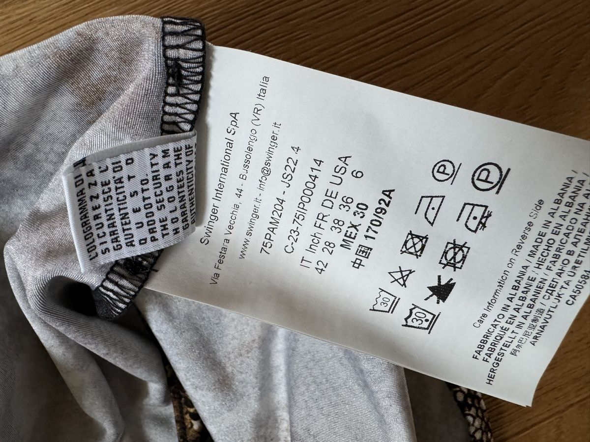 Roberto Cavalli Tops: Just Cavalli Sport BH, Schlangenmuster – Neu und originalverpackt aus Seon von noe_zz6w 3