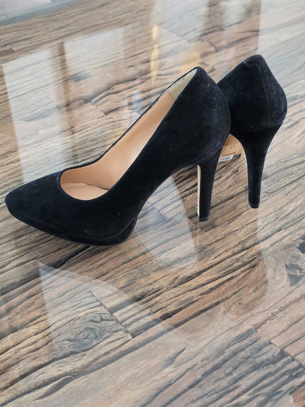Scarpe da donna: Elegante schwarze Bata Pumps aus echtem Leder, Gr. 37 – Nuovo (secondo la descrizione) da Birr venduto da V-K 2