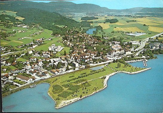 Cartoline postali: ST.-BLAISE Vue aérienne – Usato da Jona venduto da philajona