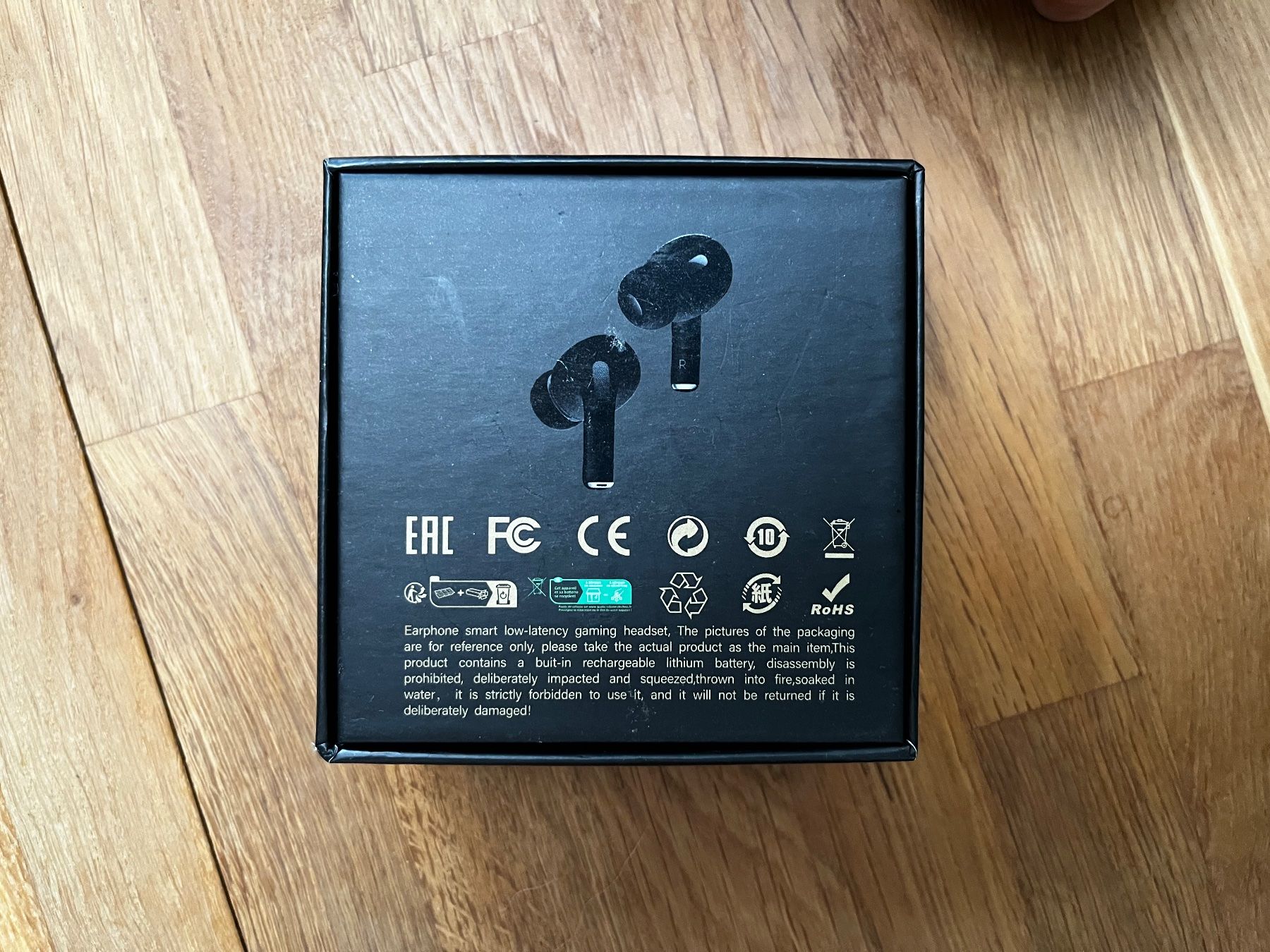 Cuffie: Matt Schwarz Buds mit Display & Noise Cancelling – Nuovo e nell'imballaggio originale da Winterthur venduto da AlienStore 5