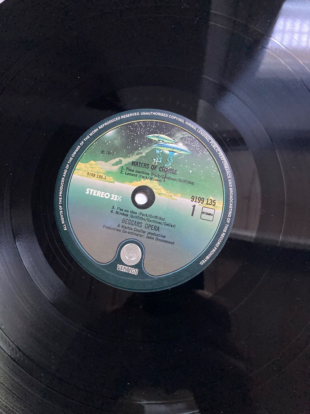 Schallplatten: Beggars Opera - Waters of Change - LP 1971 – Gebraucht aus dachsen von oheio 2