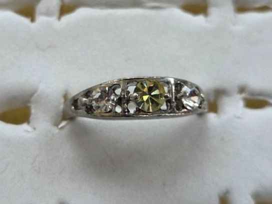 Anelli: Bague fantaisie pierre jaune – Nuovo (secondo la descrizione) da Territet venduto da Cenh 1