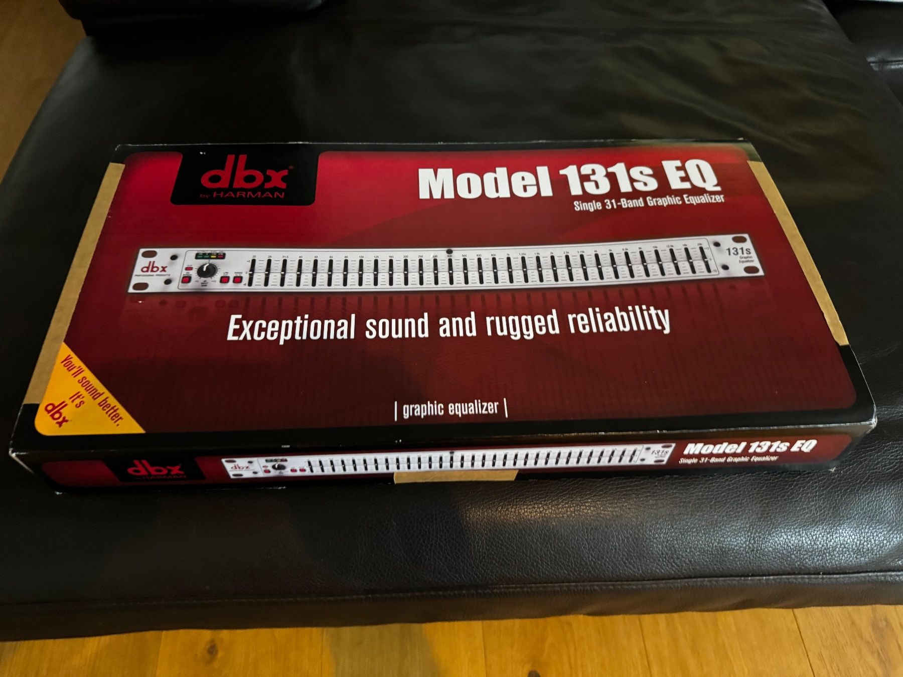 Dbx Equalizer: DBX 131s EQ - Single 31-Band Graphic Equalizer – Neu (gemäss Beschreibung) aus Zürich von 1cut2 6