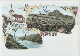 Gruss aus Amden - (um 1900)
