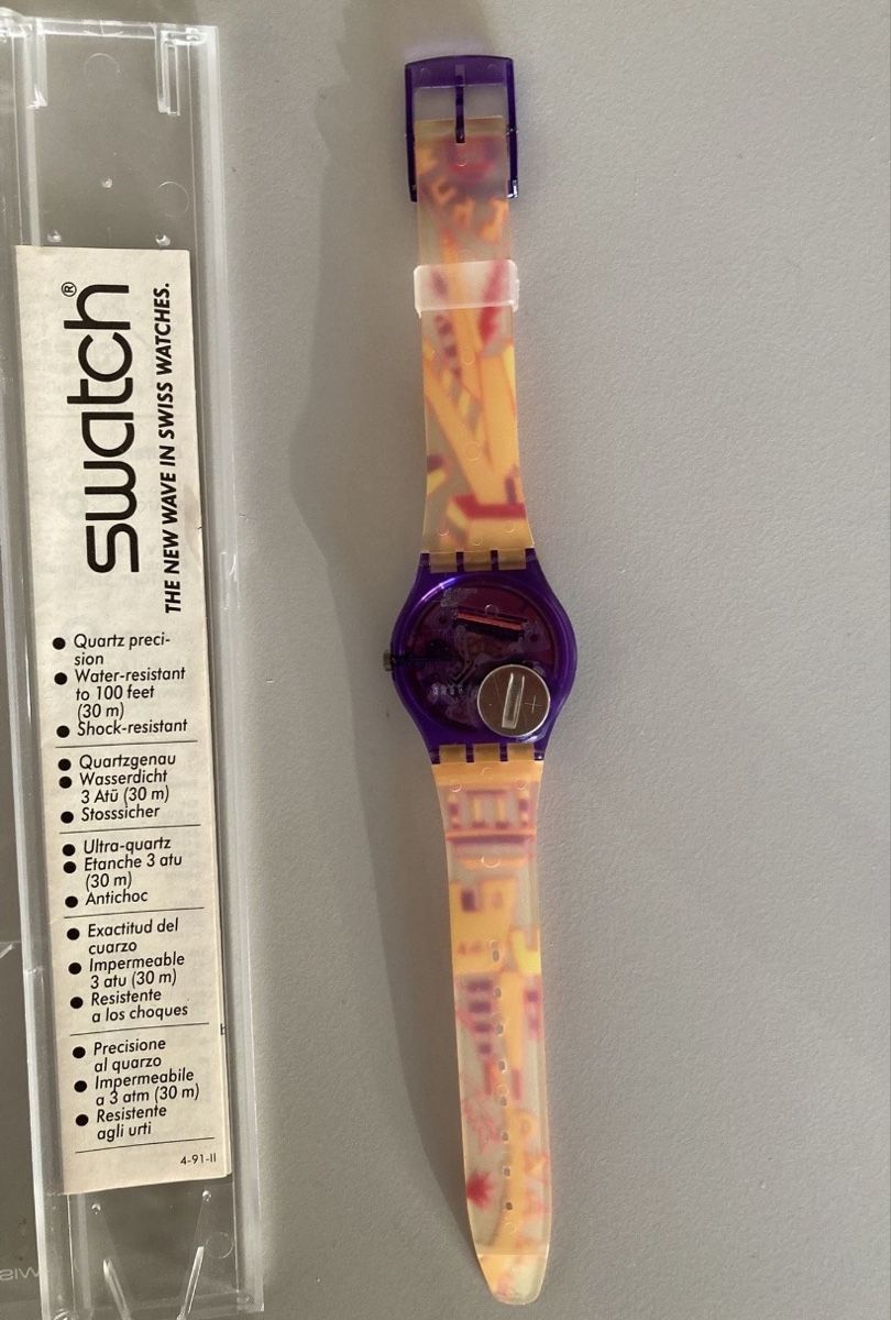Swatch Orologi: Swatch Vintage Rara Avis – Nuovo (secondo la descrizione) da Moutier venduto da Happyvidedressing 3