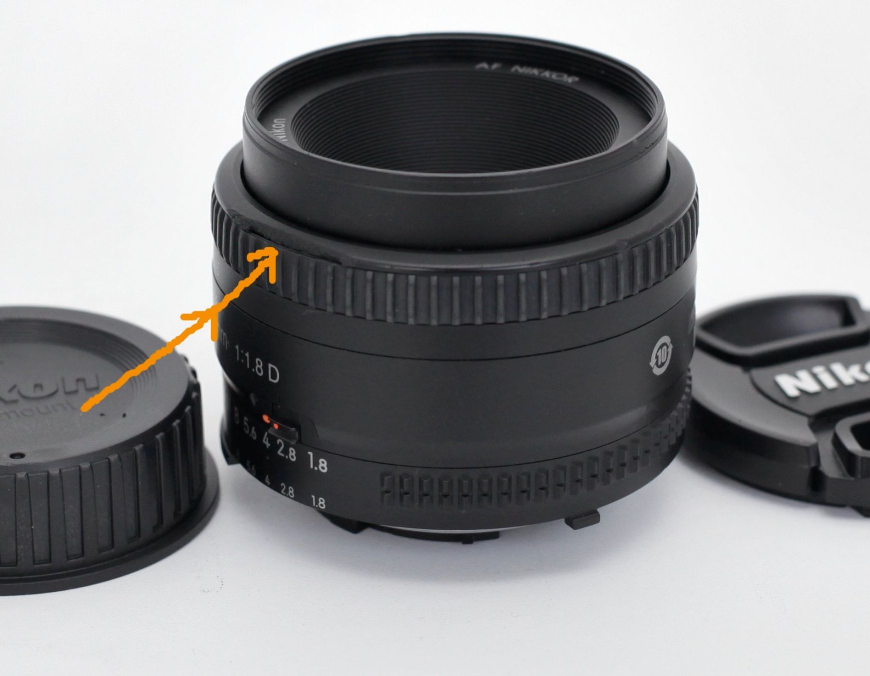 Nikon Obiettivi: Nikon AF 50mm f1.8 D – Usato da Birsfelden venduto da Foti-Virus 3