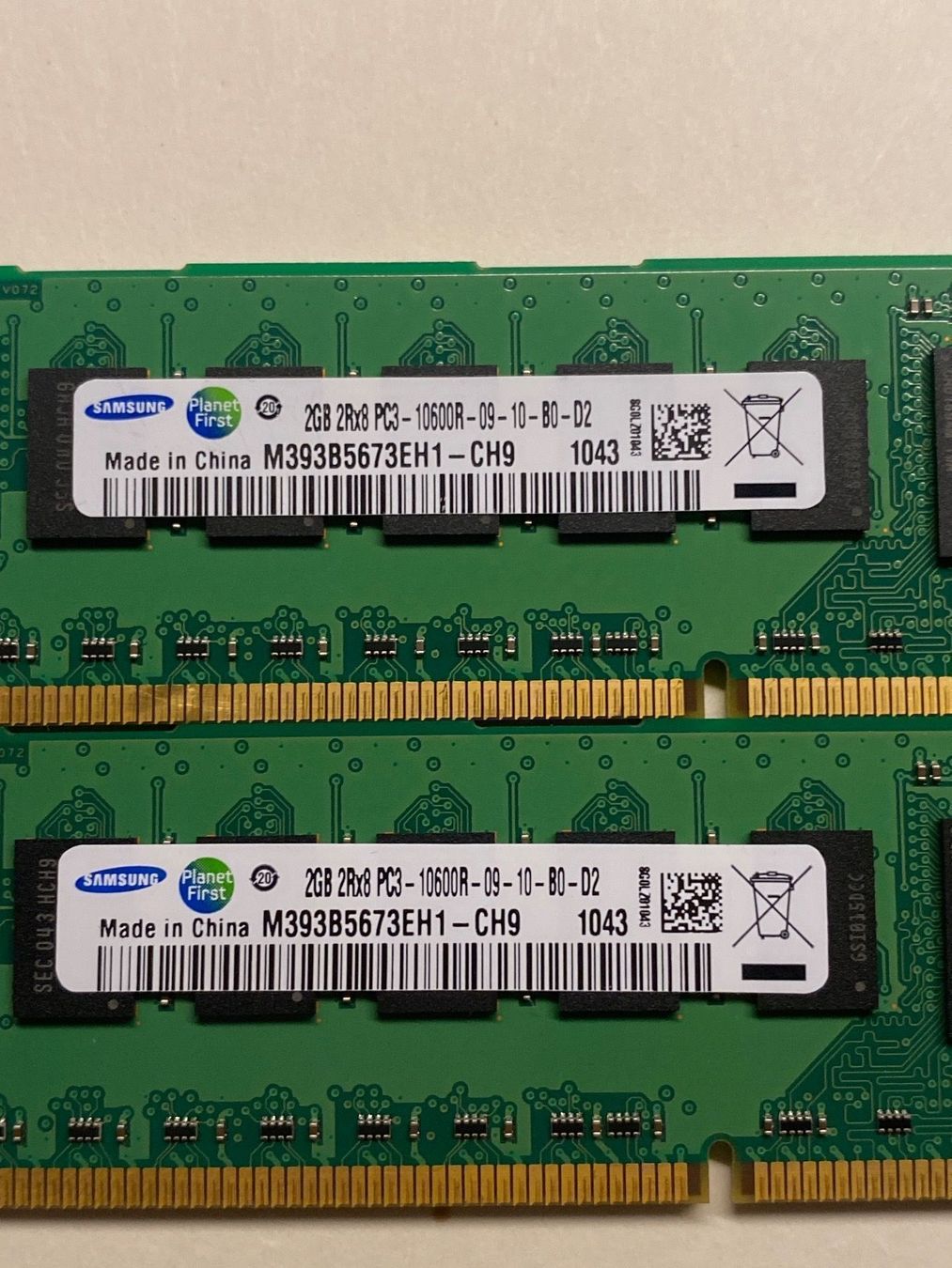 Speicherkarten: RAM DDR3 2 Module à2GB (2 Stück = 4GB) – Gebraucht aus Fislisbach von Special24 1
