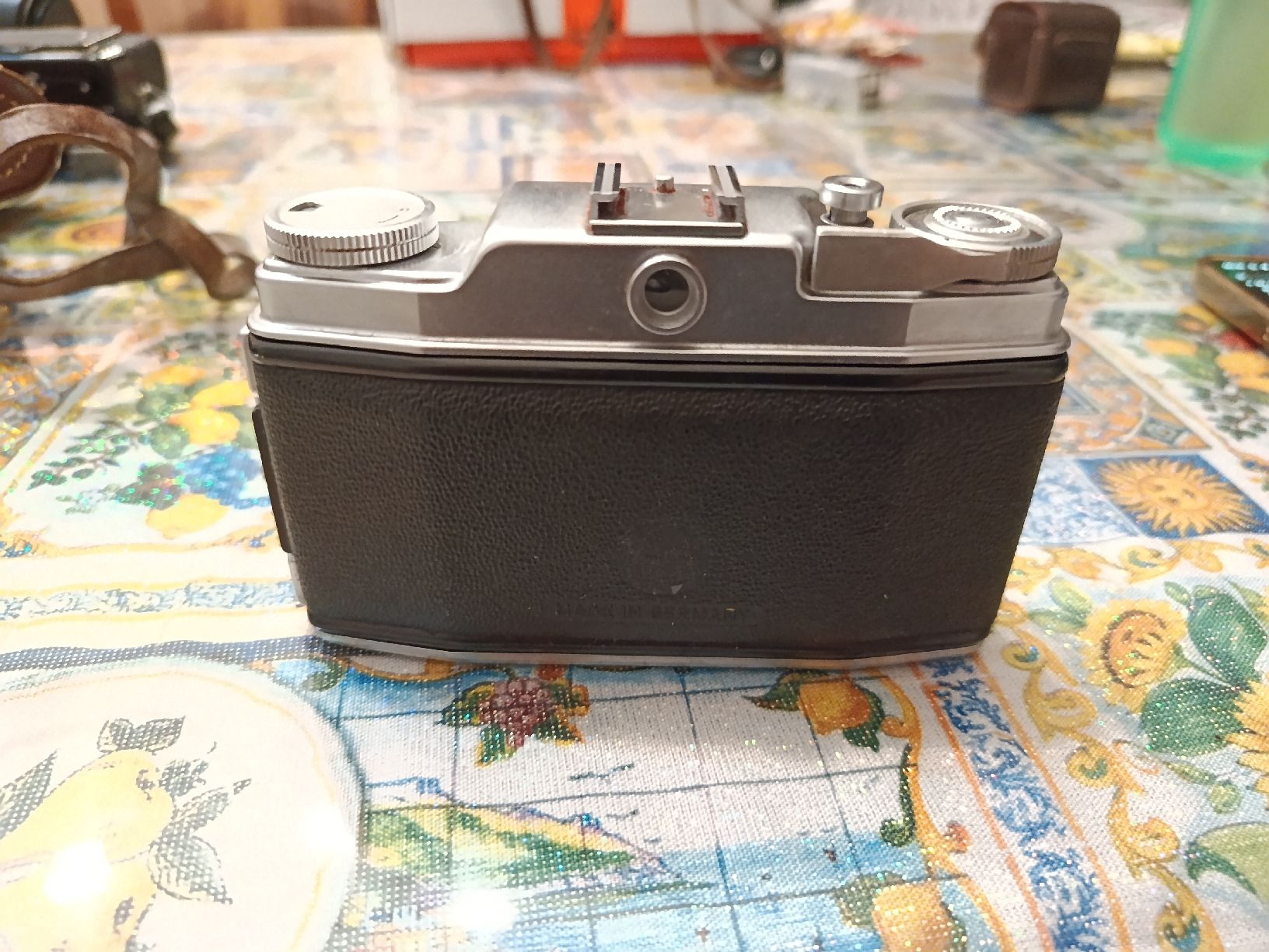 Agfa Fotocamera: Agfa Silette Compur-Rapid Vintage Camera With Case – Usato da Riva San Vitale venduto da Stekri 5
