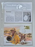 Münzbrief / Numisbrief    ✉️   SWASILAND   1989