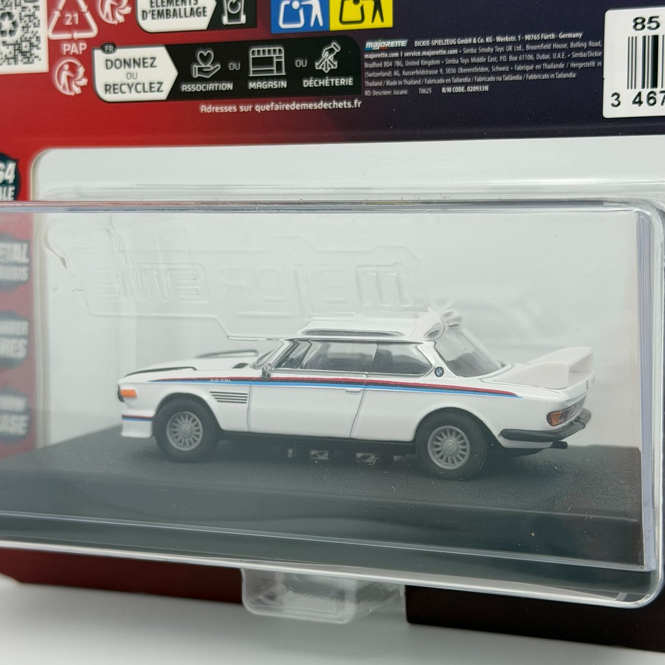 Majorette Modellini d'auto: Majorette Collection 1975 BMW 3.0 CSL – Nuovo e nell'imballaggio originale da Villarimboud venduto da vinzz67 3