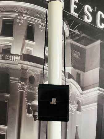 Joop! Handtasche aus Lackleder, mit Umhängeriemen