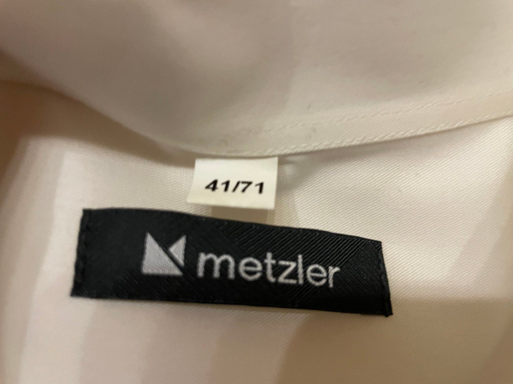 Camicie: Weisses Hemd Metzler Gr. 41/71, Doppelmanschette – Usato da Affeltrangen venduto da Mowgli_123 2