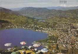 Lugano Panorama del Monte Bre TI
