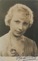 Olga Lindo (1899-1968) Schauspielerin - Autogramm
