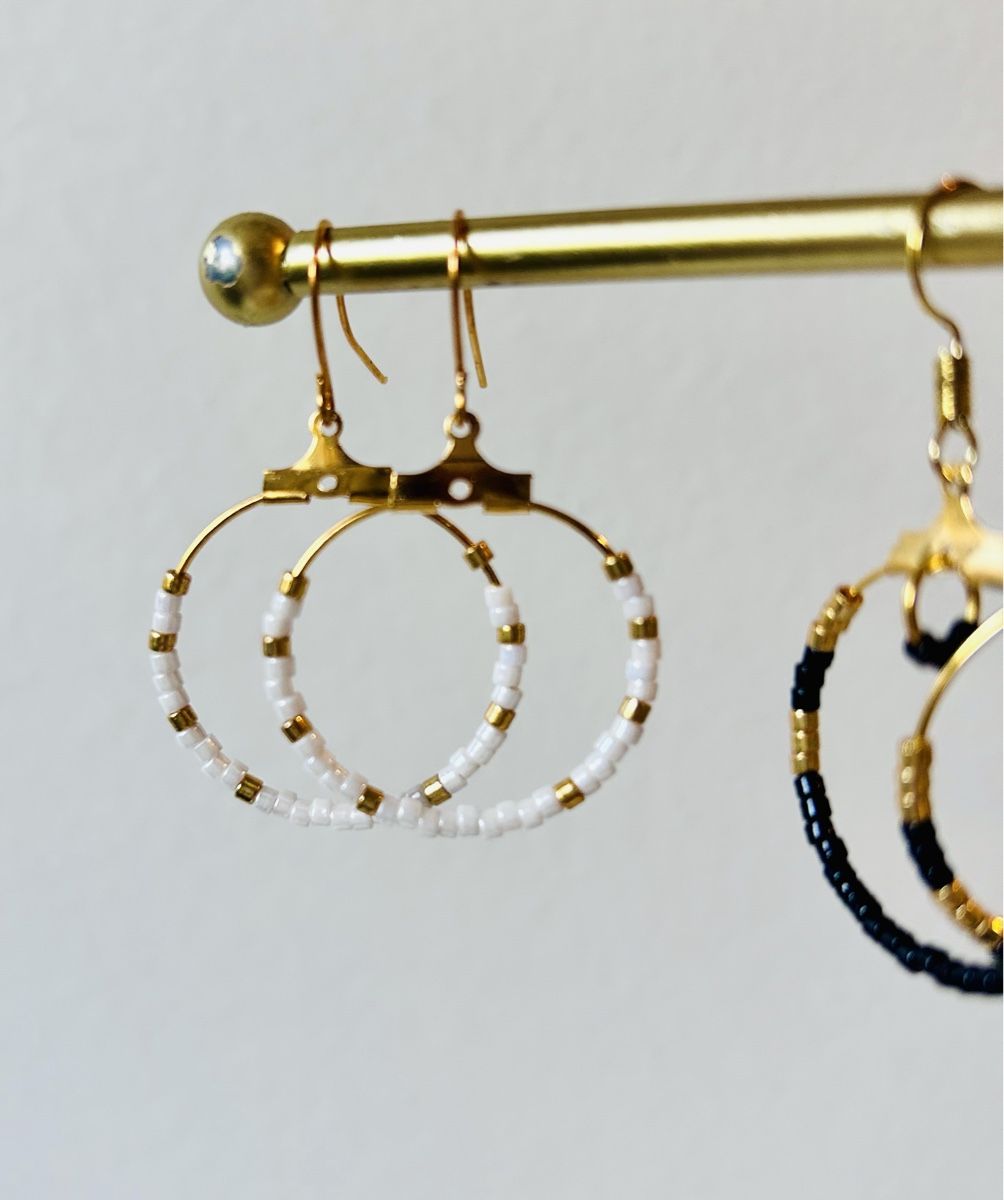 Orecchini pendenti & Orecchini a lobo: Boucles d’oreilles neuves, handmade – Nuovo e nell'imballaggio originale da Carouge GE venduto da Emilynette 4