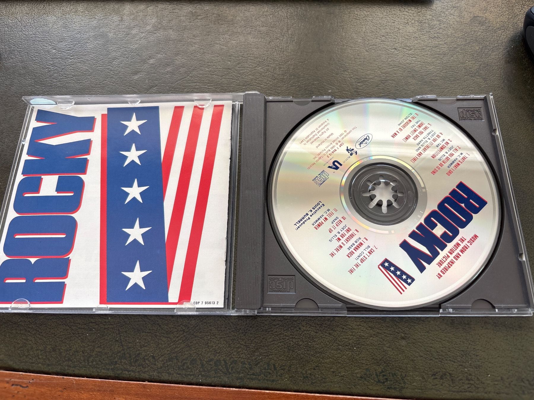 CD: ROCKY 5 - vintage OST CD 1990 – Usato da THERWIL venduto da Fcbbasel 2