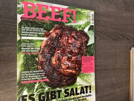 Beef Männner Kochen Anders Ausgabe 51Magazin guter Zustand