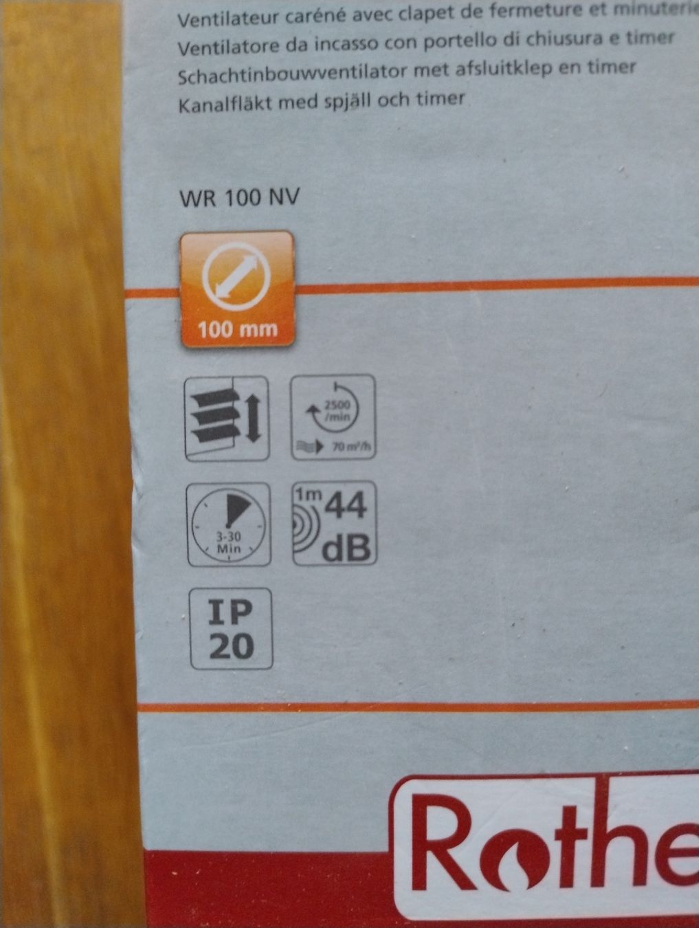 Ventilatori: Rotheigner Air Basic 100 Schachtventilator neu, OVP – Nuovo e nell'imballaggio originale da Rüti ZH venduto da Lux05 1