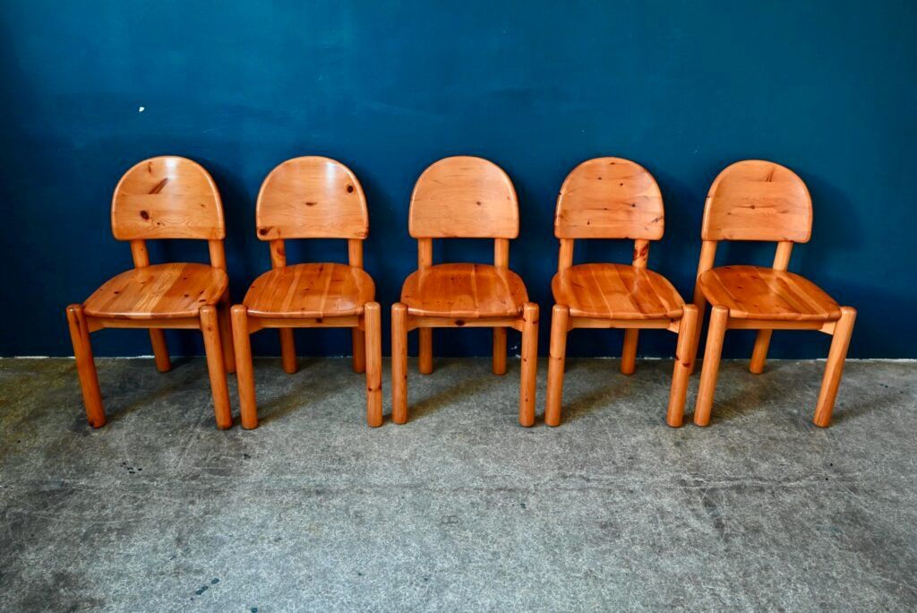 Tavoli: Ensemble en à repas en pin massif Table extensible 5 chaises – Usato da COLMAR venduto da Sophiebellelurette 1