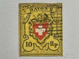 1850 Rayon II ZNr. 16II Typ 35 D-RU ohne Kreuzeinfassung