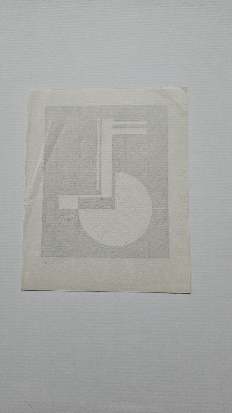 Grafica & Litografie: Walter Dexel(1890-1973) 1924 handsig. 22.5x18cm – Usato da Emmenbrücke venduto da Kunstankaufverkauf 3