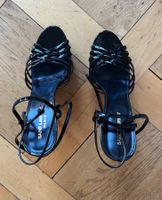 Saint Laurent, Sandales Compensée, noires, T42