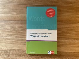 Lehrbuch Words in context Klett Oberstufenwortschatz
