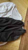 ONLY Tailoring Blazer black Size 38 C&A Cardigan white Size 