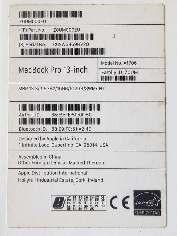 Apple Notebooks: MacBook Pro 13" – Gebraucht aus Boswil von Blue20 3