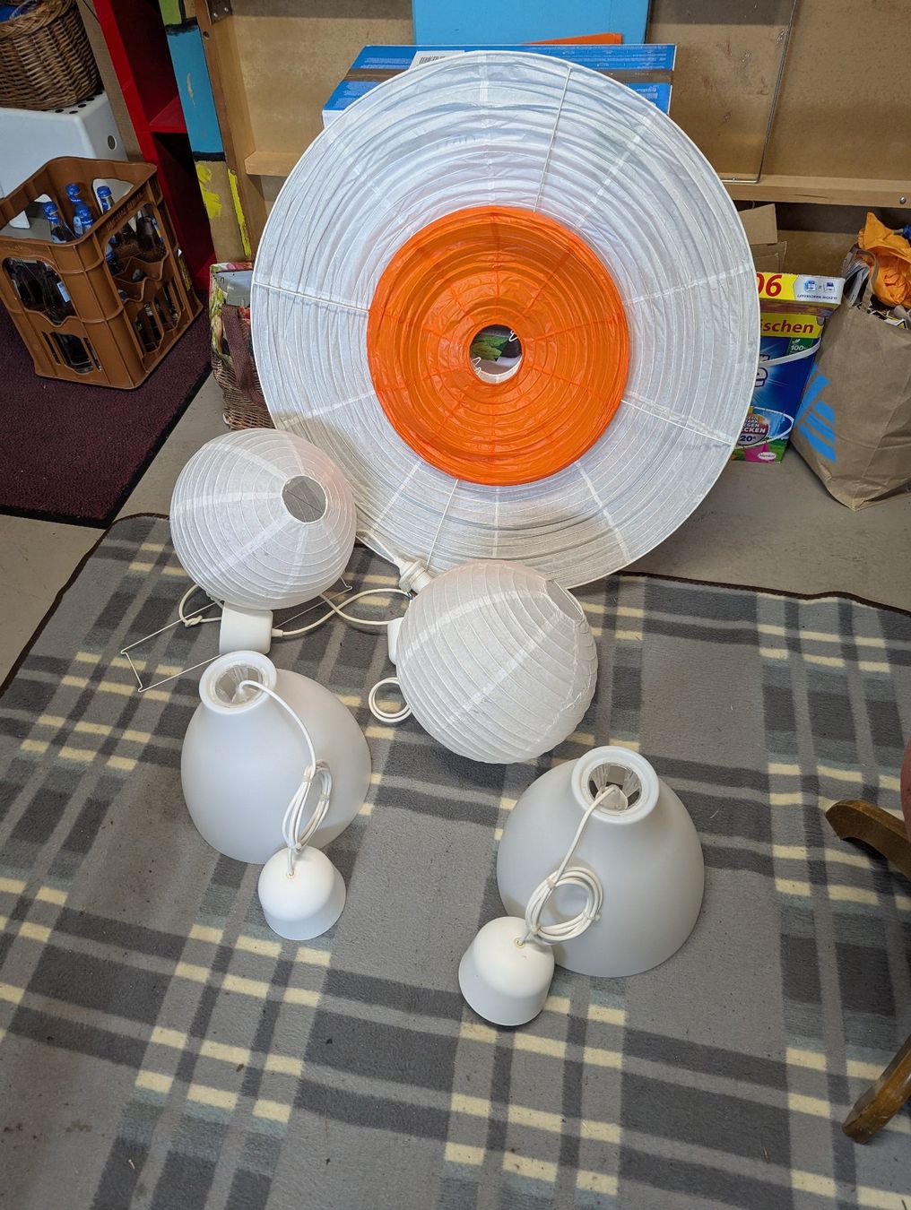Ikea Lampadari & plafoniere: Lampenset 5 Deckenlampen / Deckenleuchten Ikea – Usato da Allschwil venduto da jo1511