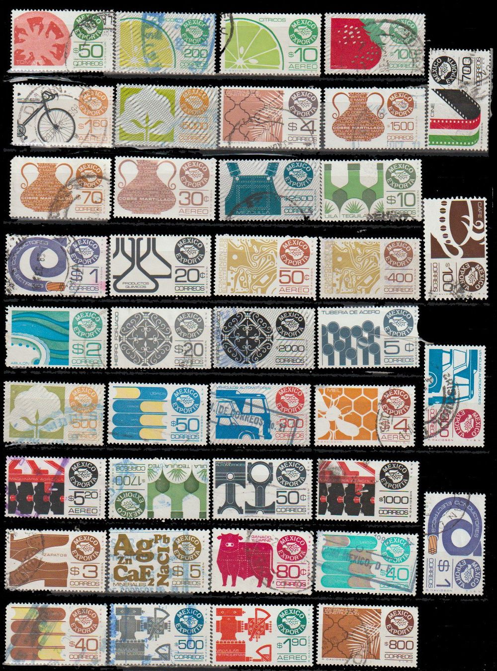 Tous les timbres: Mexique anciens et modernes – D'occasion à Crans-Montana par kira56 1