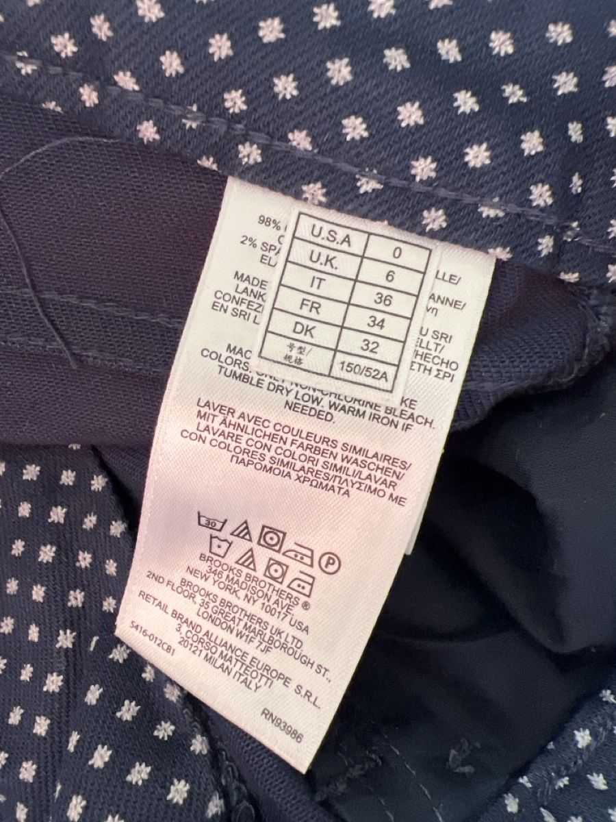Pantaloni: Brooks Brothers Hose – Usato da Rüschlikon venduto da Joma80 4