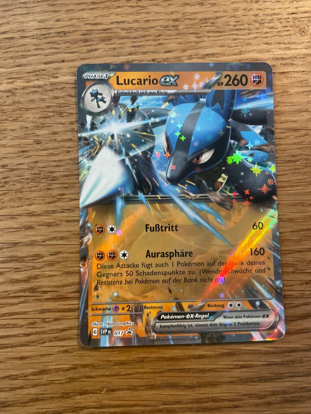 Cartoline: Lucario EX – Usato da Therwil venduto da ste_cs6w